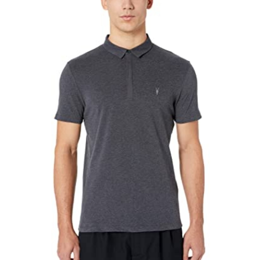 Allsaints race polo short sleeve